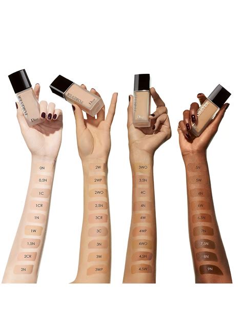 dior forever foundation 0n